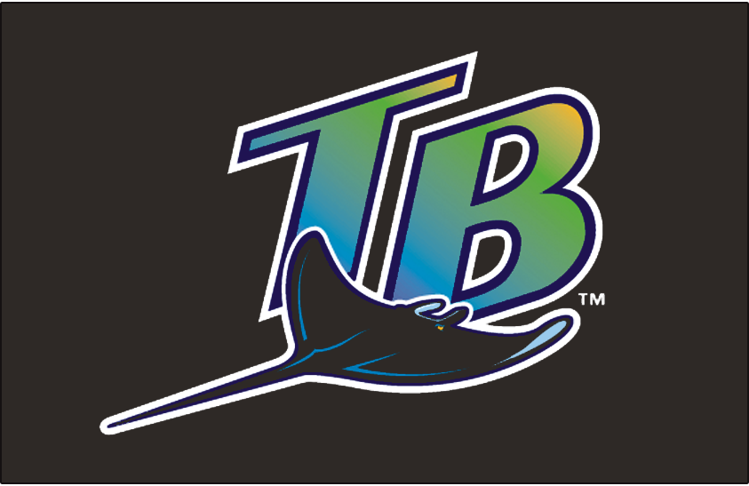 Tampa Bay Devil Rays 1998-2000 Cap Logo iron on heat transfer...